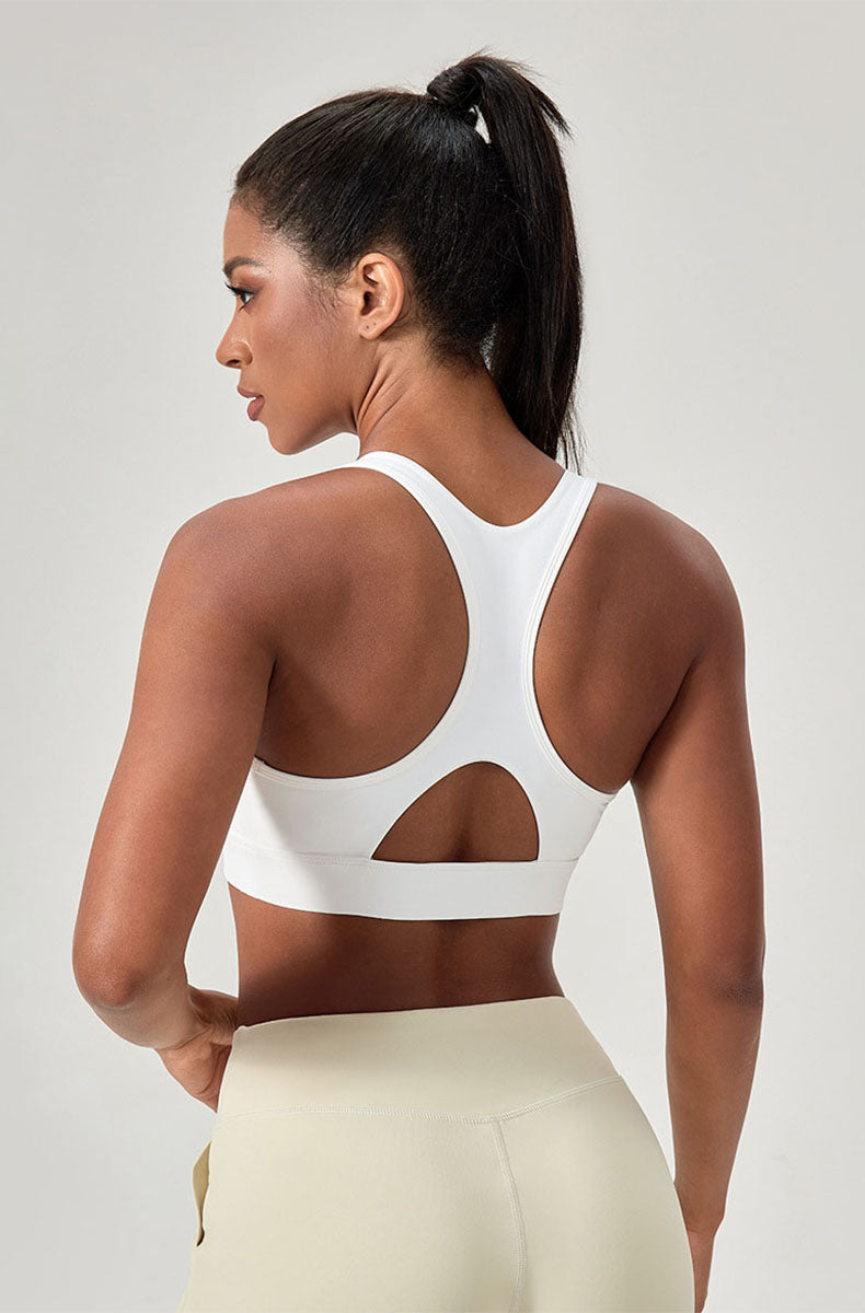 Two Ways Twist Racerback Sports Bra