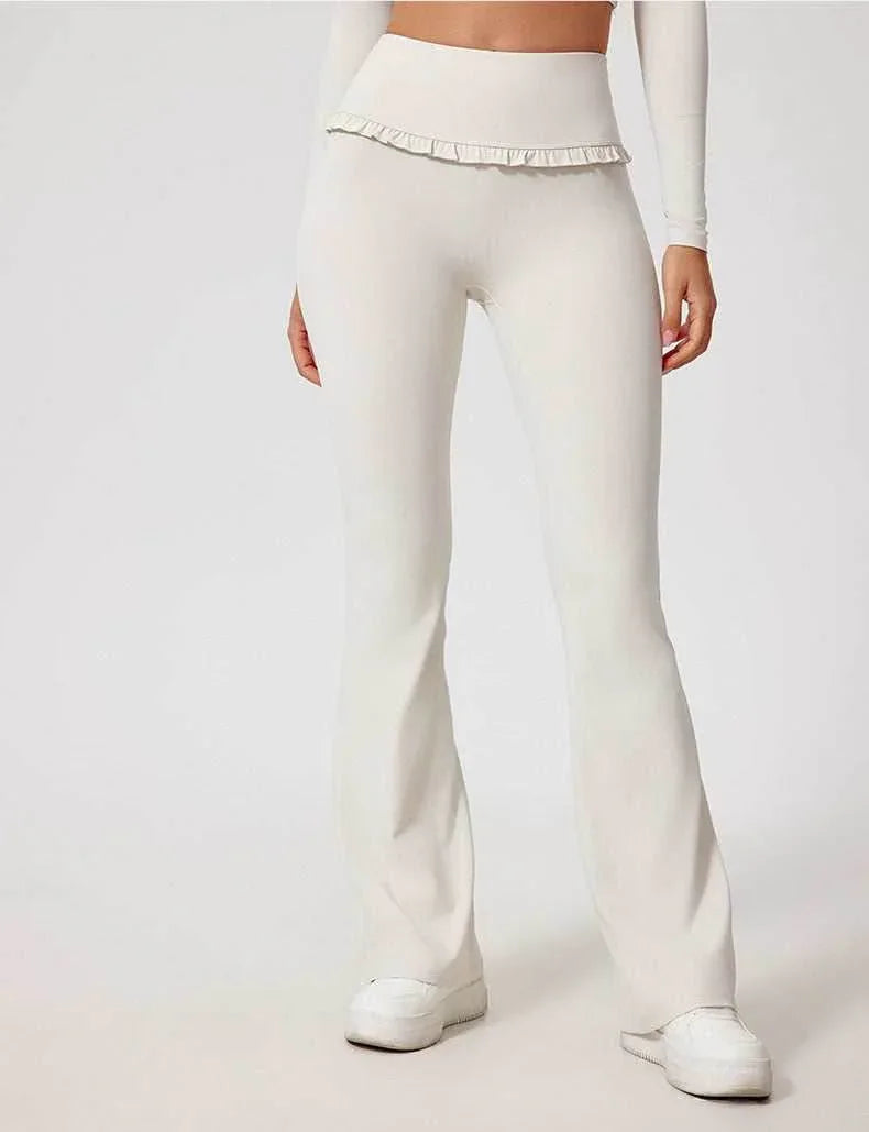 Yoga Flounce Flare Leggings -