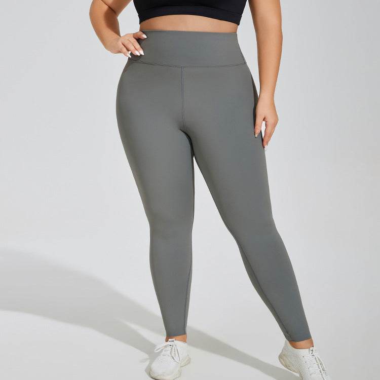 Plus Size High Waist Seamless Yoga Leggings