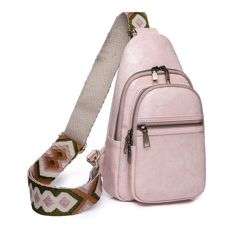 Retro PU Leather Crossbody Bag