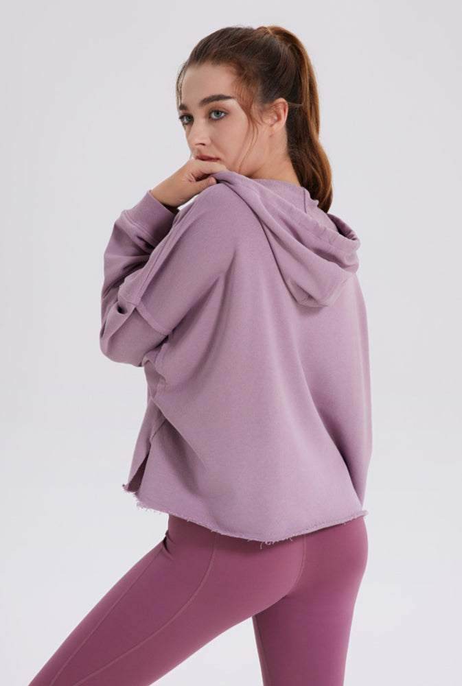 Long Sleeve Gym Hoodie Sweatshirt