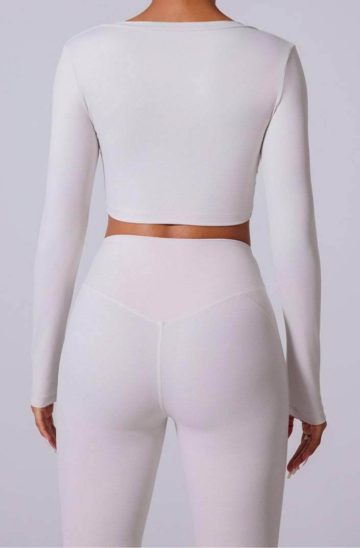 Long Sleeve Sports Yoga Set
