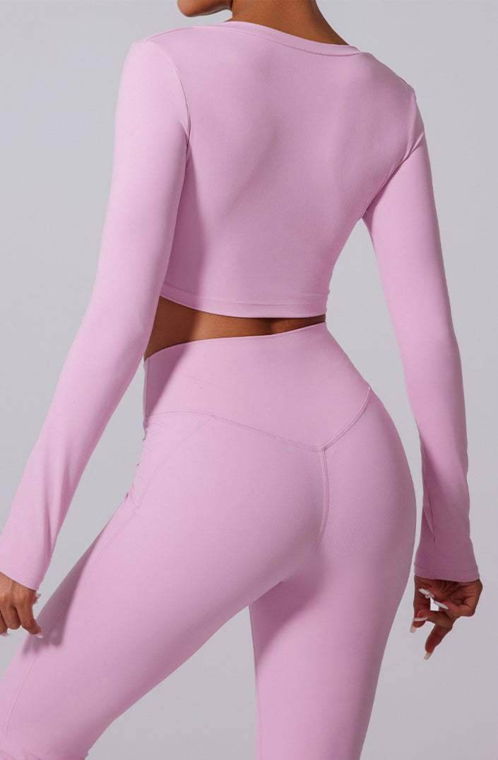Long Sleeve Sports Yoga Set