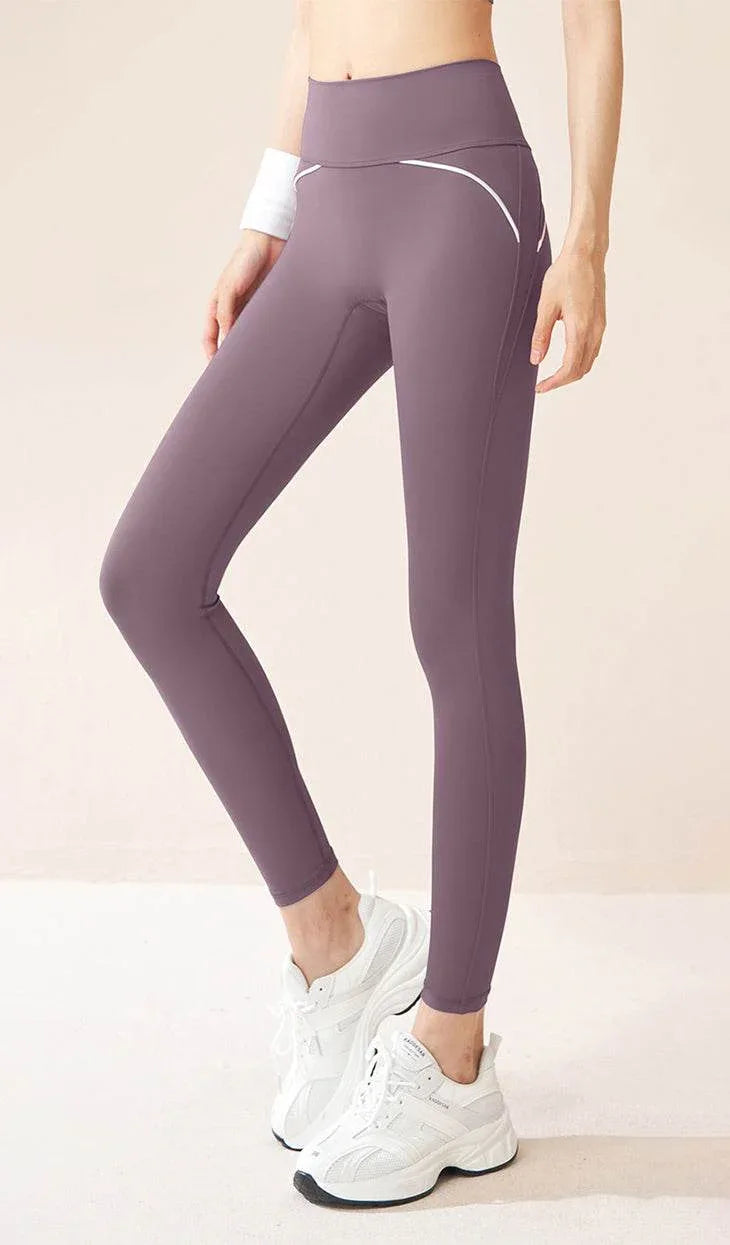 High Waist Booty Scrunch Lift Sports Leggings -