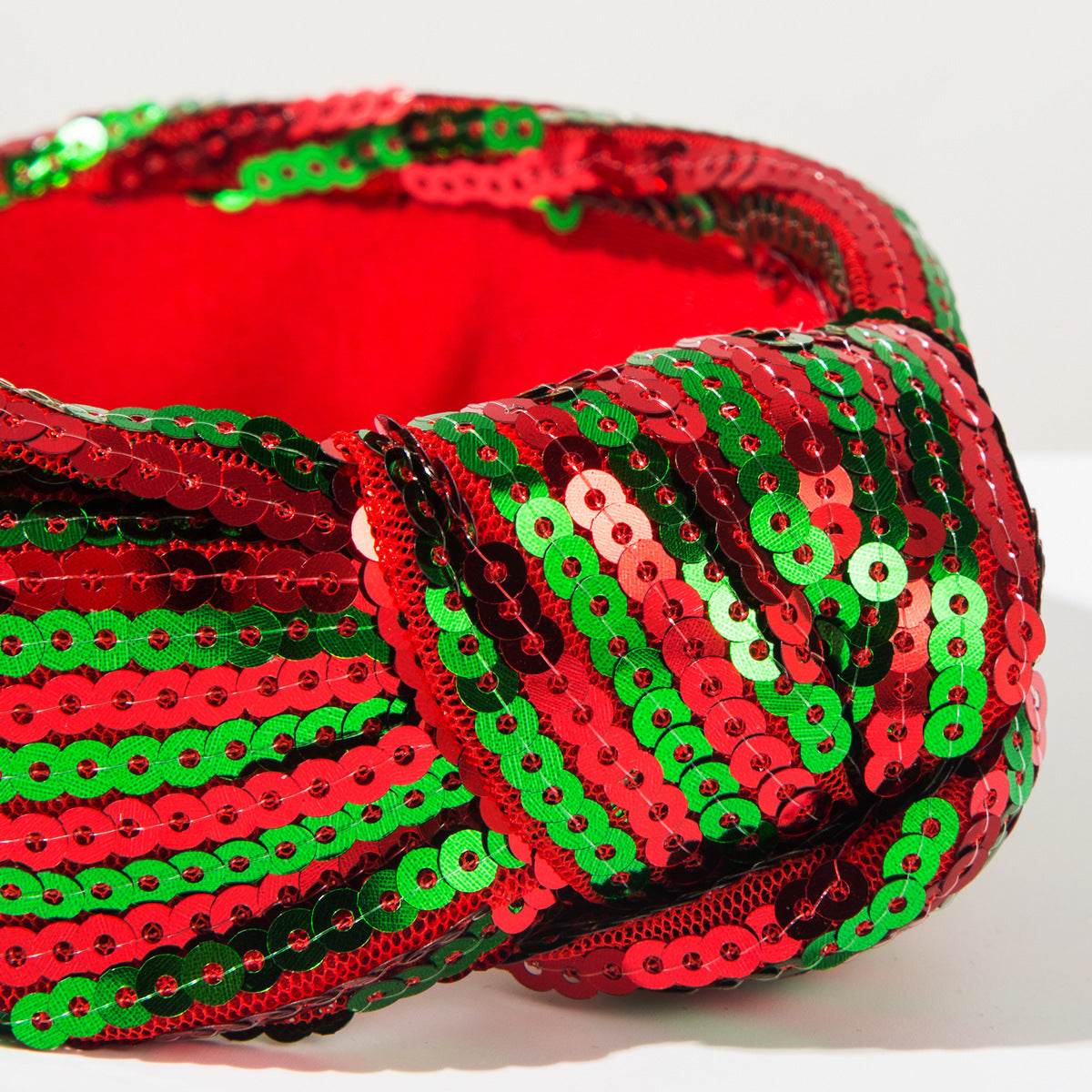 Christmas Wide Headband Snowflake Knotted Hair Accessories