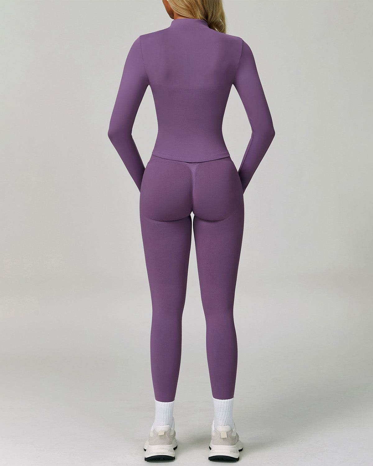 3 Pieces Activewear Set with Bra, Jacket and Legging