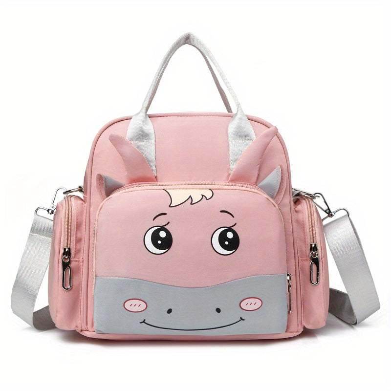 Solid Color Flare Mommy Handbag