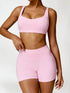 Fitness Clothing Yoga Set With Bra and Shorts
