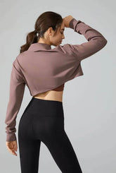 Short Loose Yoga Jacket