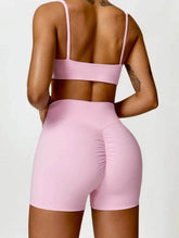 Fitness Clothing Yoga Set With Bra and Shorts