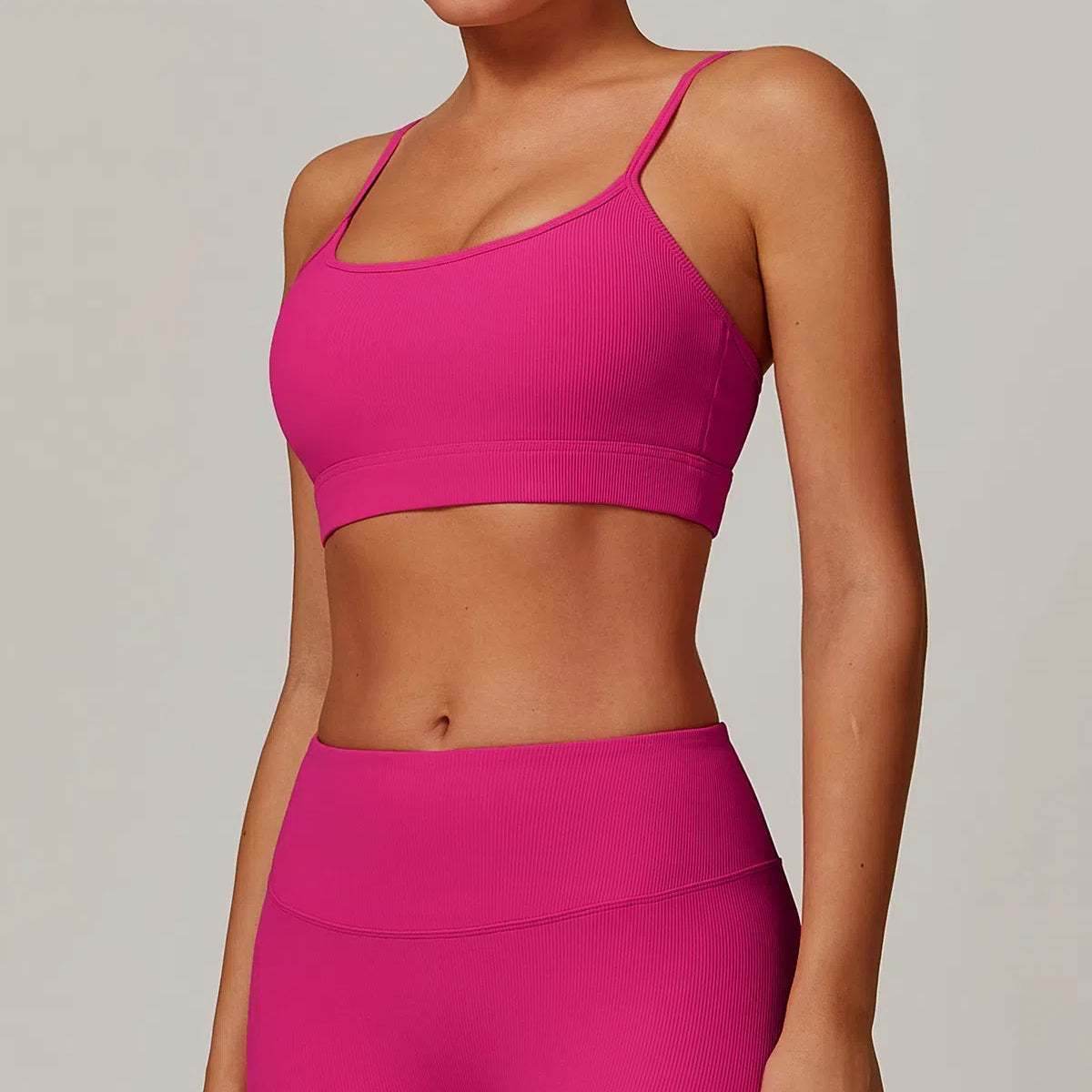 Thin Shoulder Straps Sports Bra