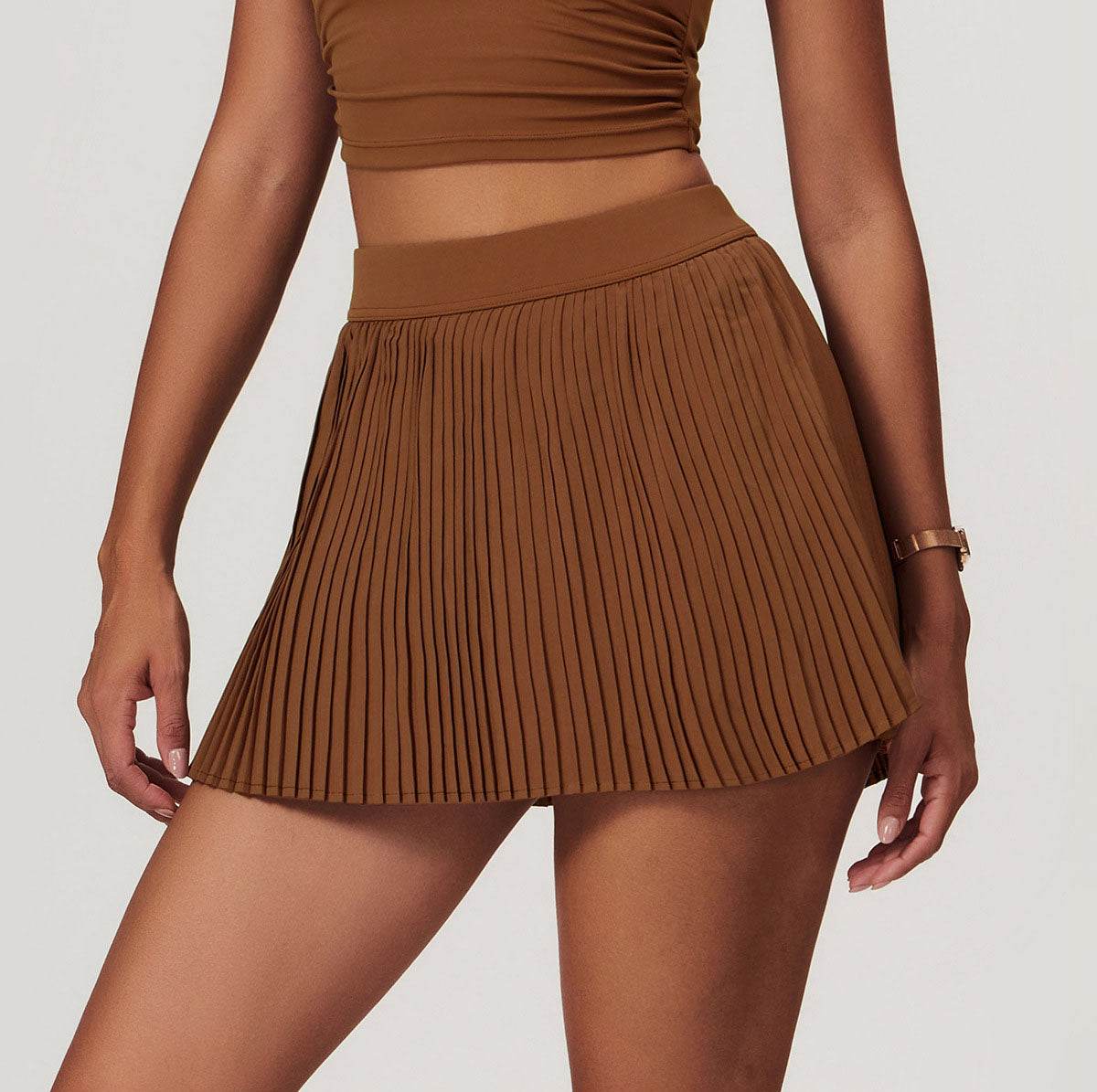 Tennis Accordion Pleated Skirt
