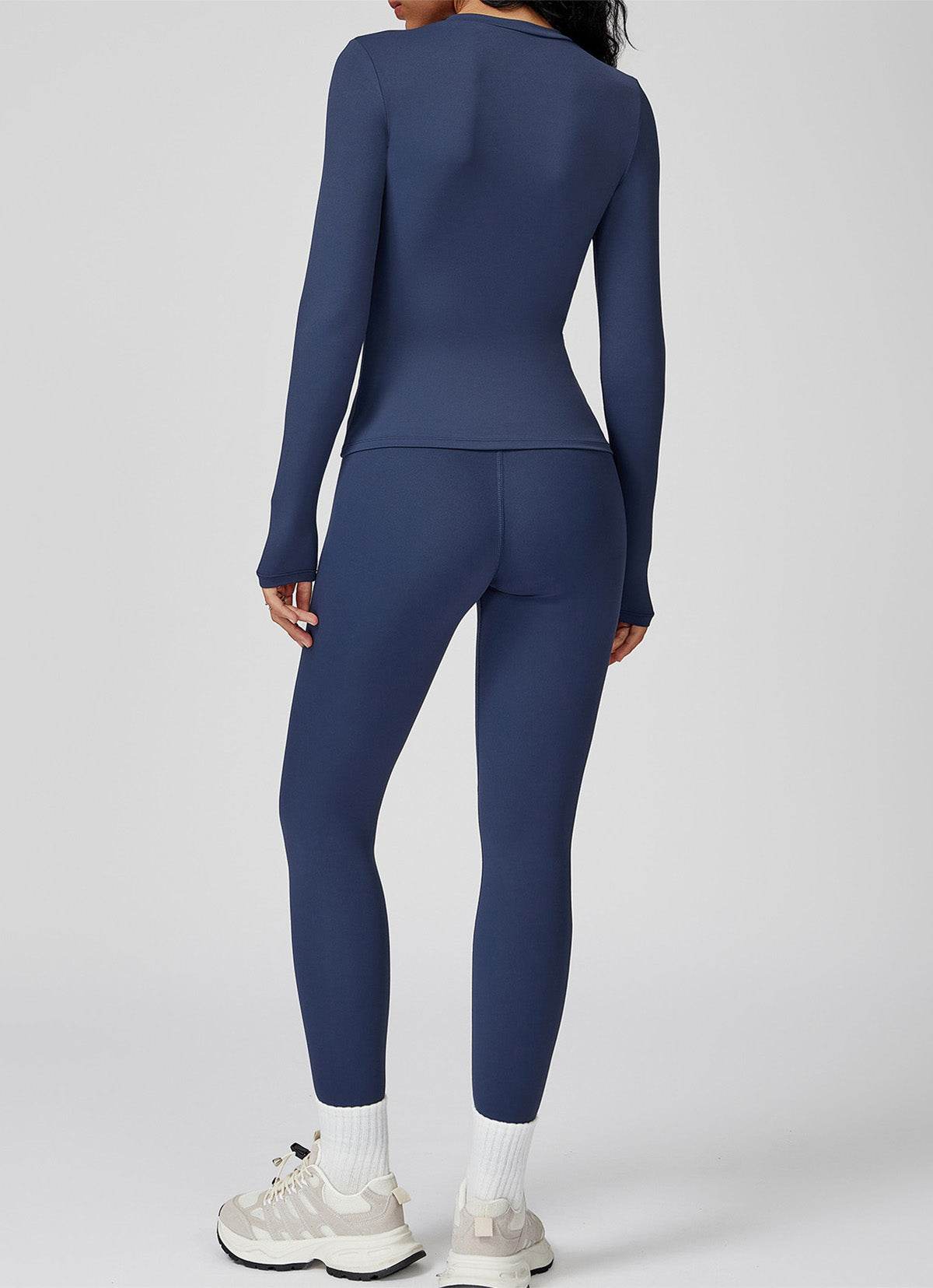 Sports Wear with Long Sleeve T-Shirt and Leggings