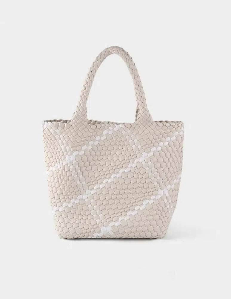 Large Capacity Handmade Woven Tote Bag