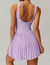One Piece Tennis Dress With Inside Shorts and Pockets