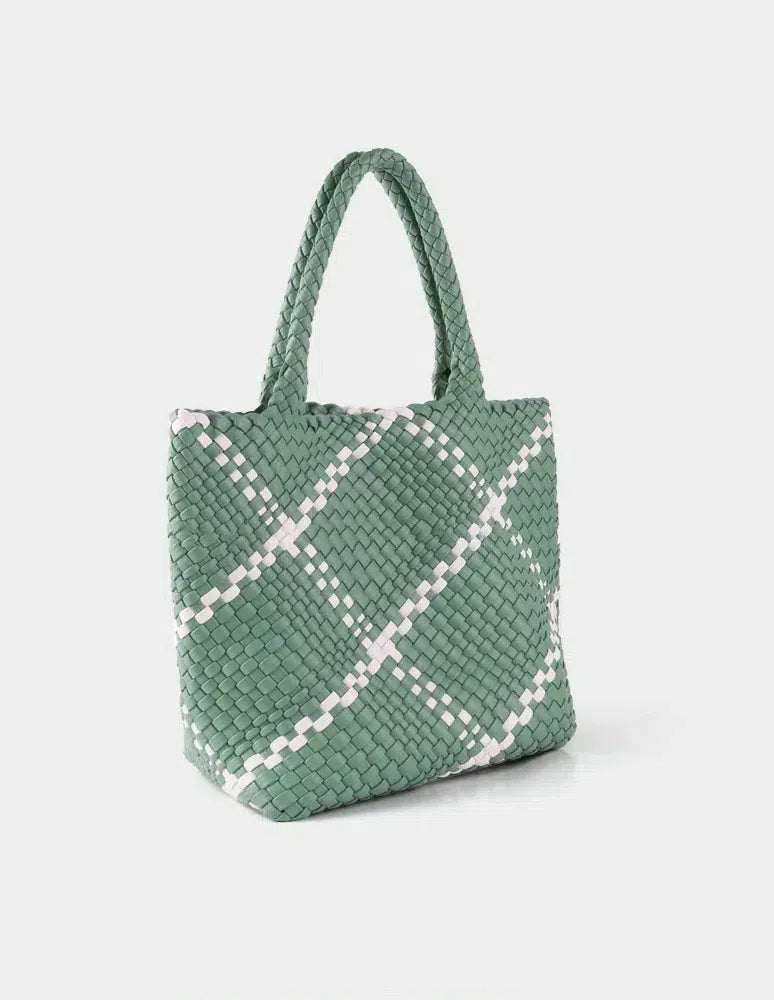 Large Capacity Handmade Woven Tote Bag