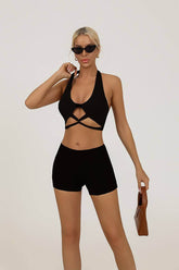 Halter Sports Bra