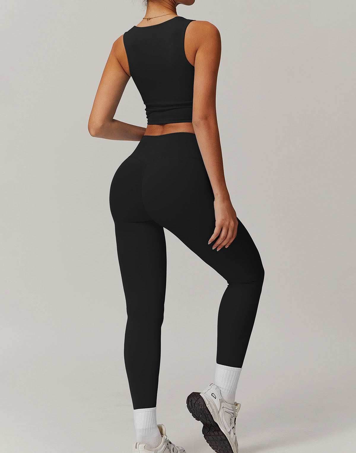 Activewear Set with Tank and Leggings