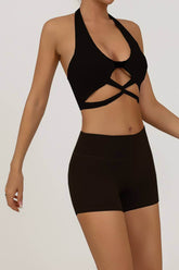 Halter Sports Bra