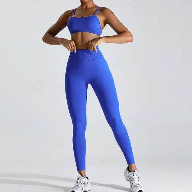 Seamless Sports Bra with Adjustable Straps