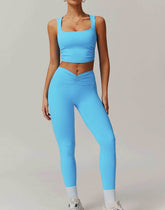 Activewear Set with Tank and Leggings