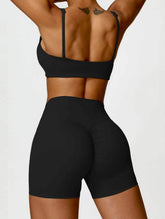 Fitness Clothing Yoga Set With Bra and Shorts