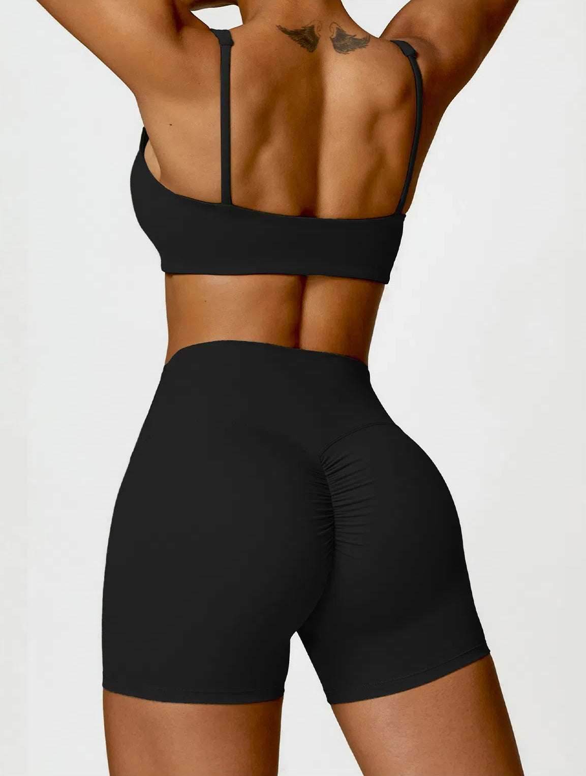 Fitness Clothing Yoga Set With Bra and Shorts