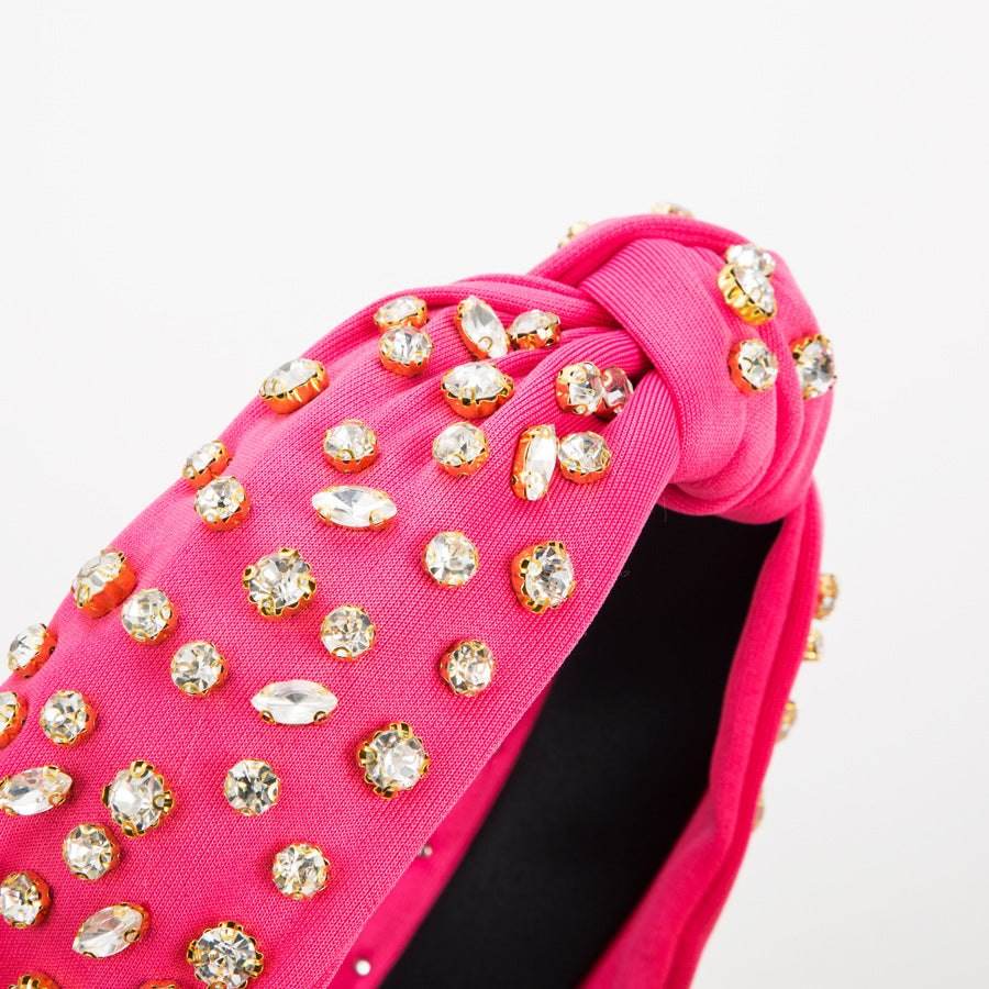 Jeweled Knotted Headband