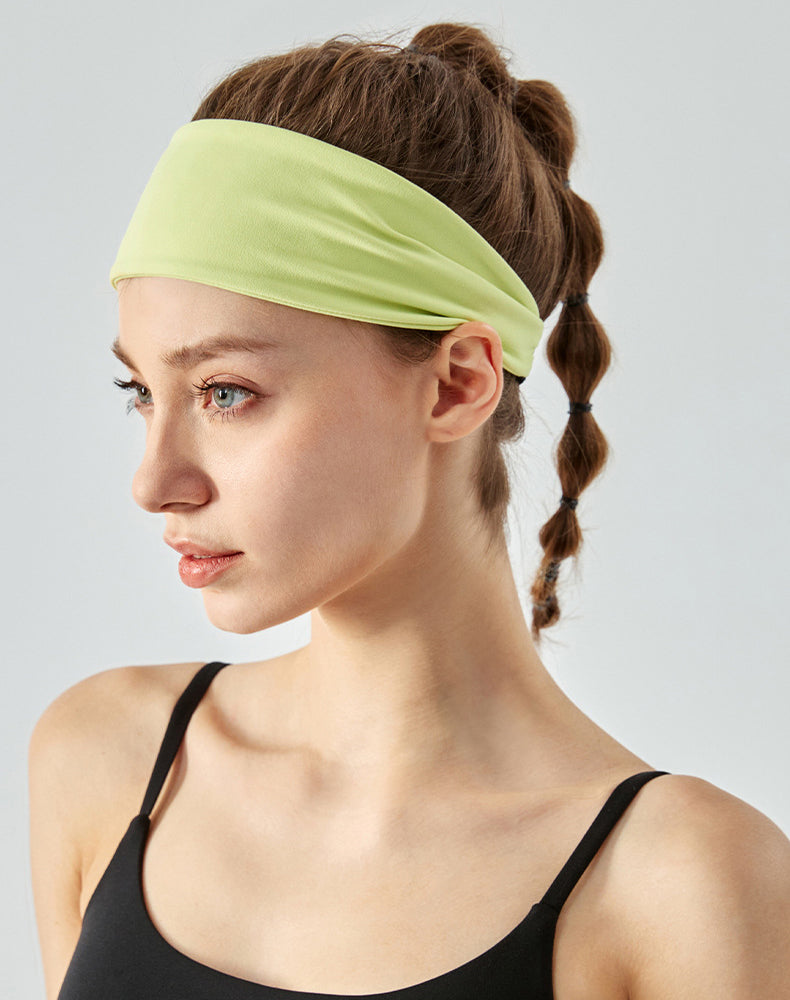 Wide Elastic Soft Sports Headband