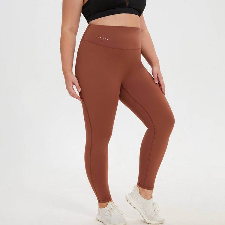 Plus Size High Waist Fitness Leggings