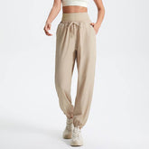 Casual High Waist Sweatpants with Drawstring