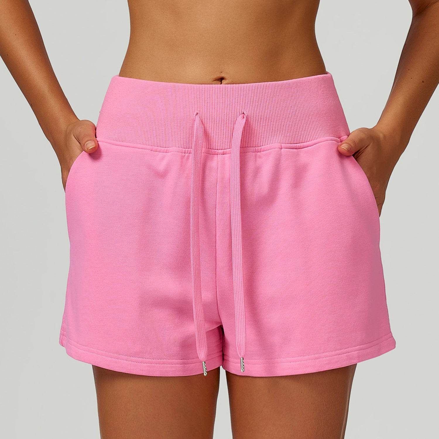 Sweat Shorts with Pockets Drawstring Casual Lounge Short