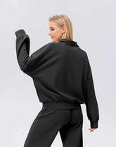 Zip Workout Hoodless Sweatshirt