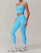 Activewear Set with Tank and Leggings