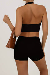 Halter Sports Bra