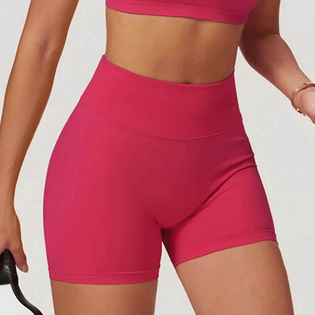 High Waisted Yoga Shorts