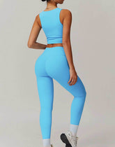 Activewear Set with Tank and Leggings