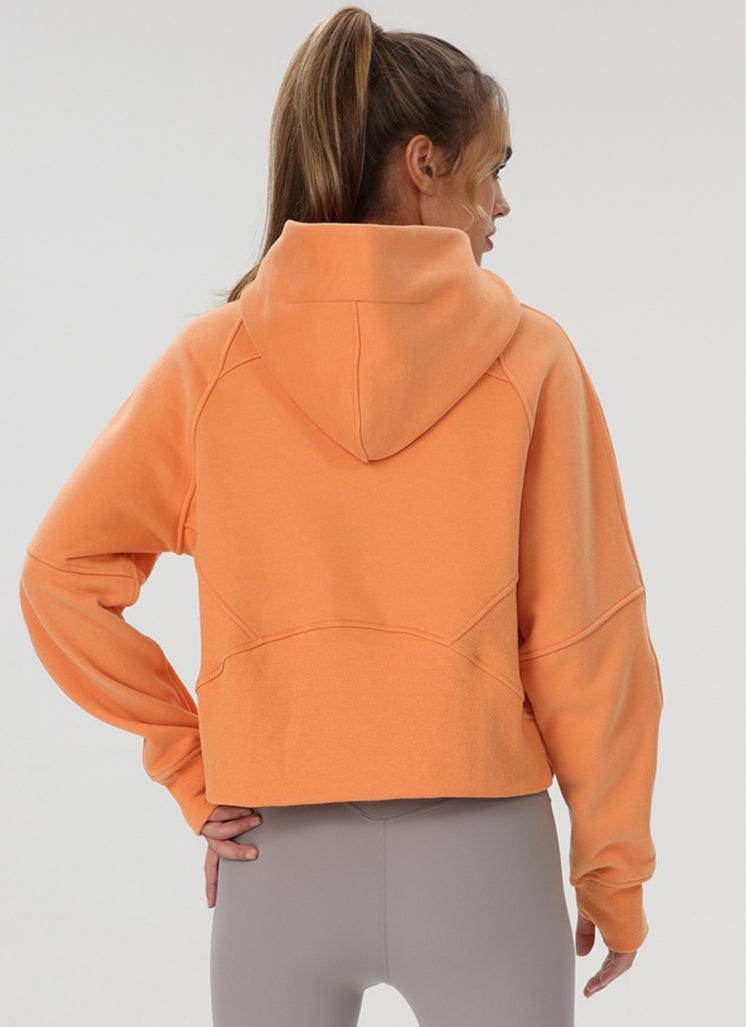 Yoga Long Sleeve Hooded Jacket