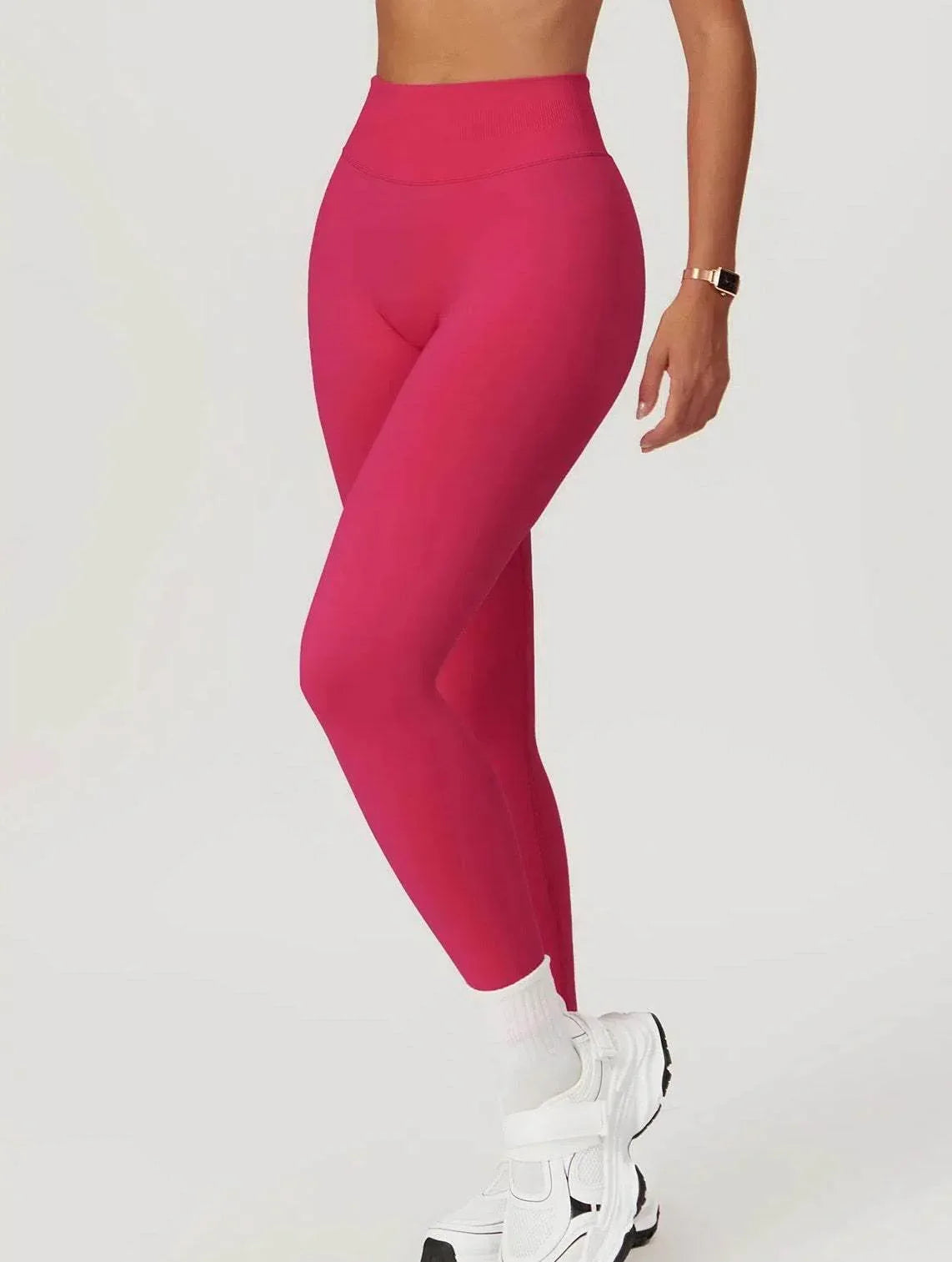 High Waist Athletic Leggings -
