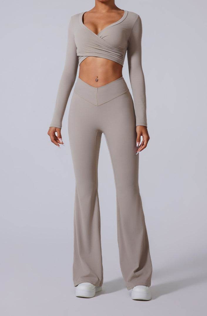 Long Sleeve Sports Yoga Set