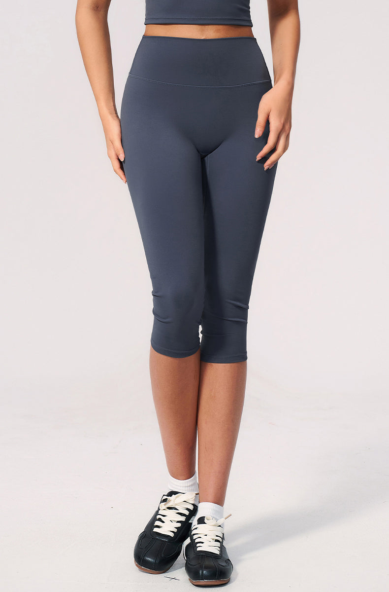 High Waist Capri Yoga Leggings