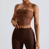 No Strap Bandeau Sports Bra