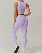 Activewear Set with Tank and Leggings