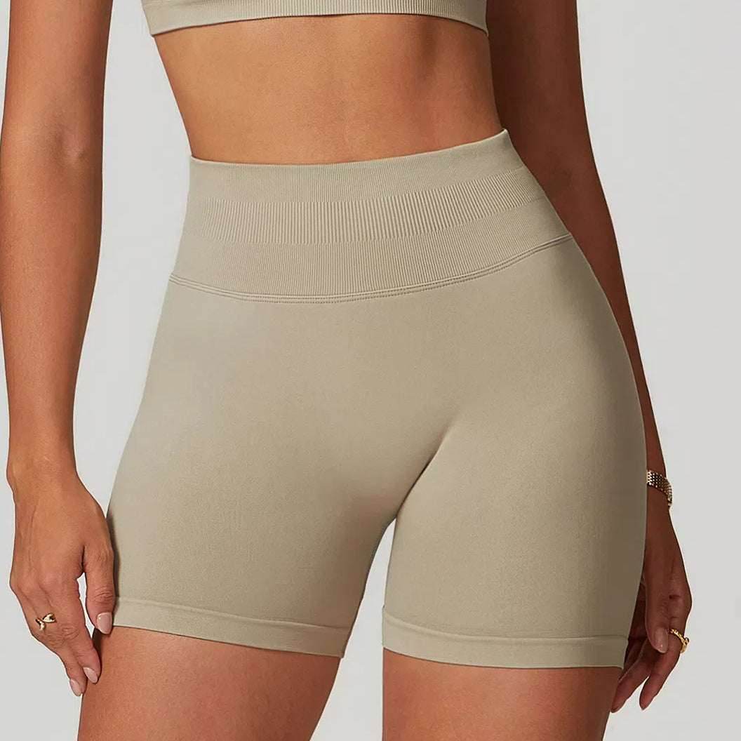 High Waisted Yoga Shorts