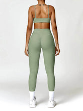 Yoga Wear Set With Bra and Leggings