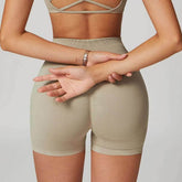 High Waisted Yoga Shorts