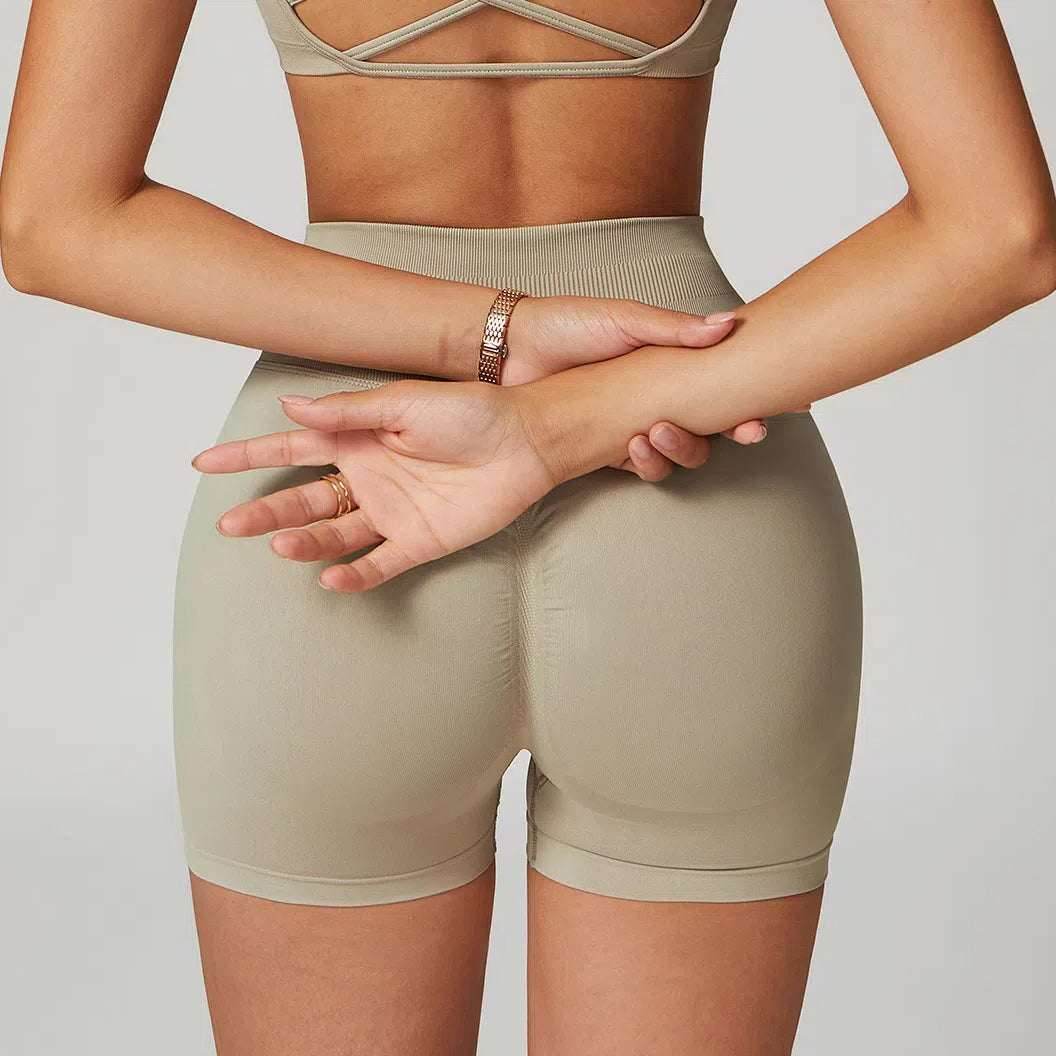 High Waisted Yoga Shorts