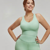 Plus Size Sleeveless Yoga Tank Tops