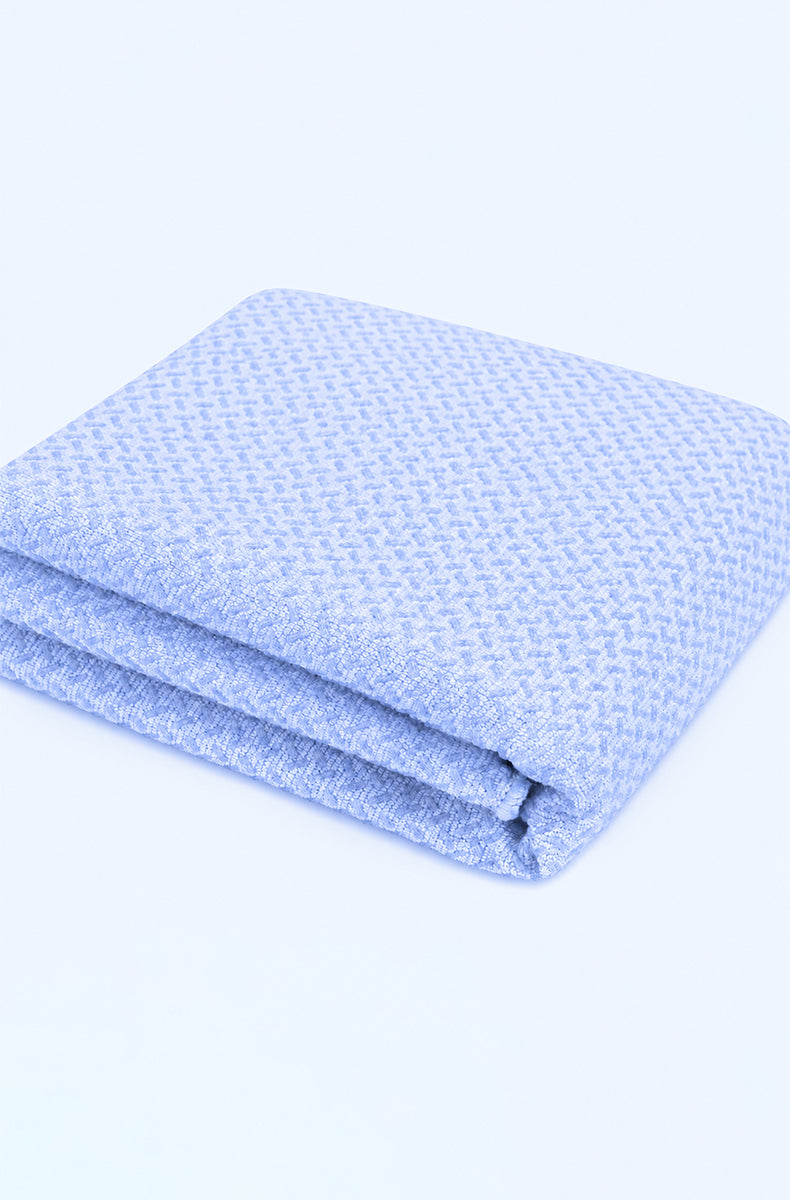 Solid Color Grip Yoga Mat Towel