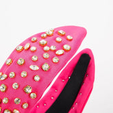 Jeweled Knotted Headband